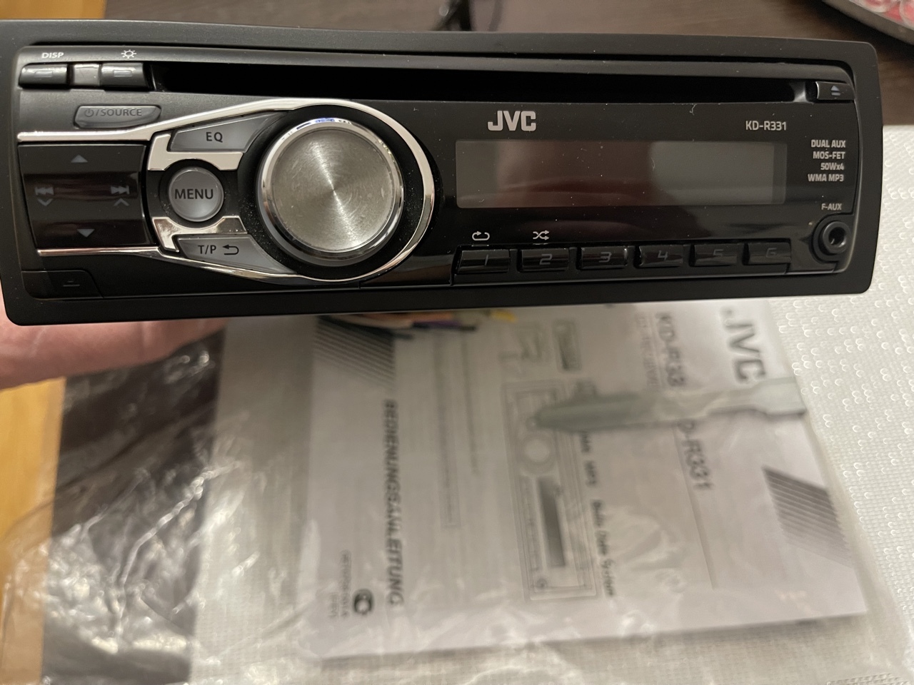 Radioodtwarzacz JVC KDR331 Łomża Kup teraz na Allegro Lokalnie