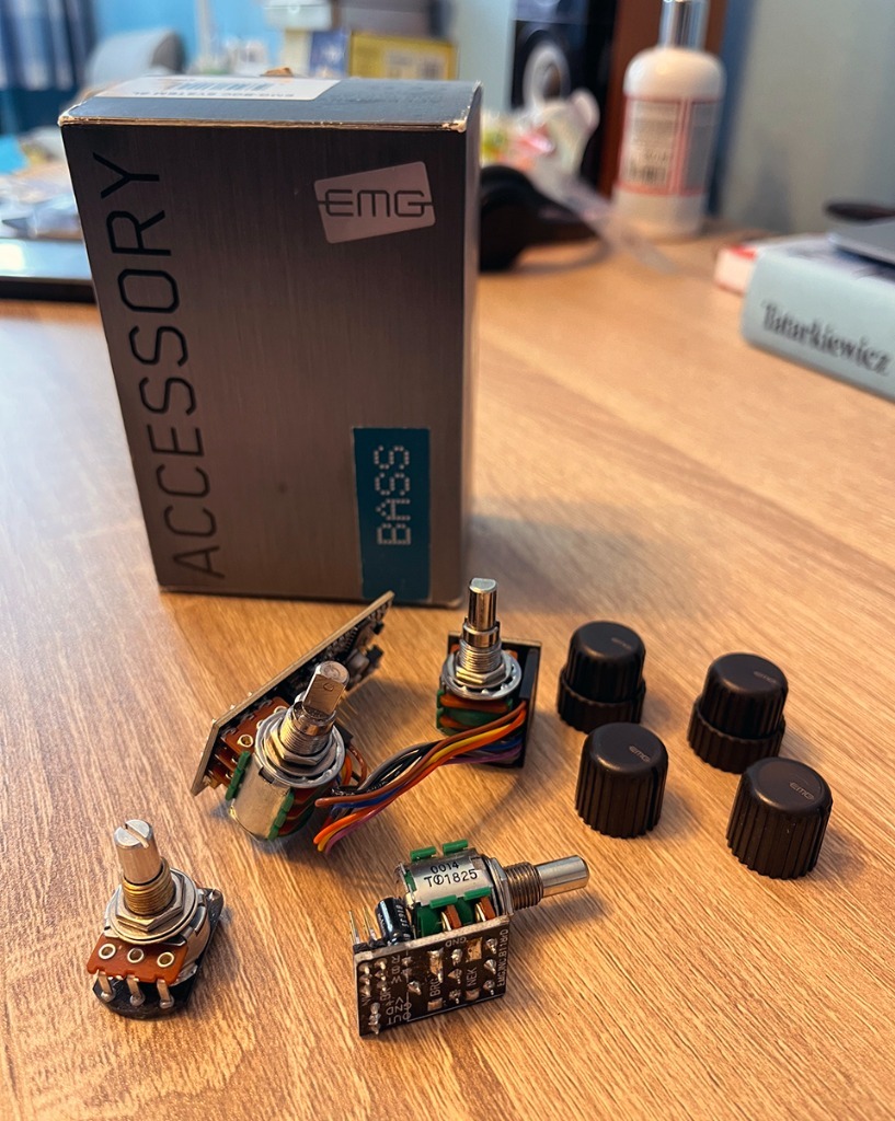 preamp aktywny do basu EMG BQC System Oleśnica Ogłoszenie na