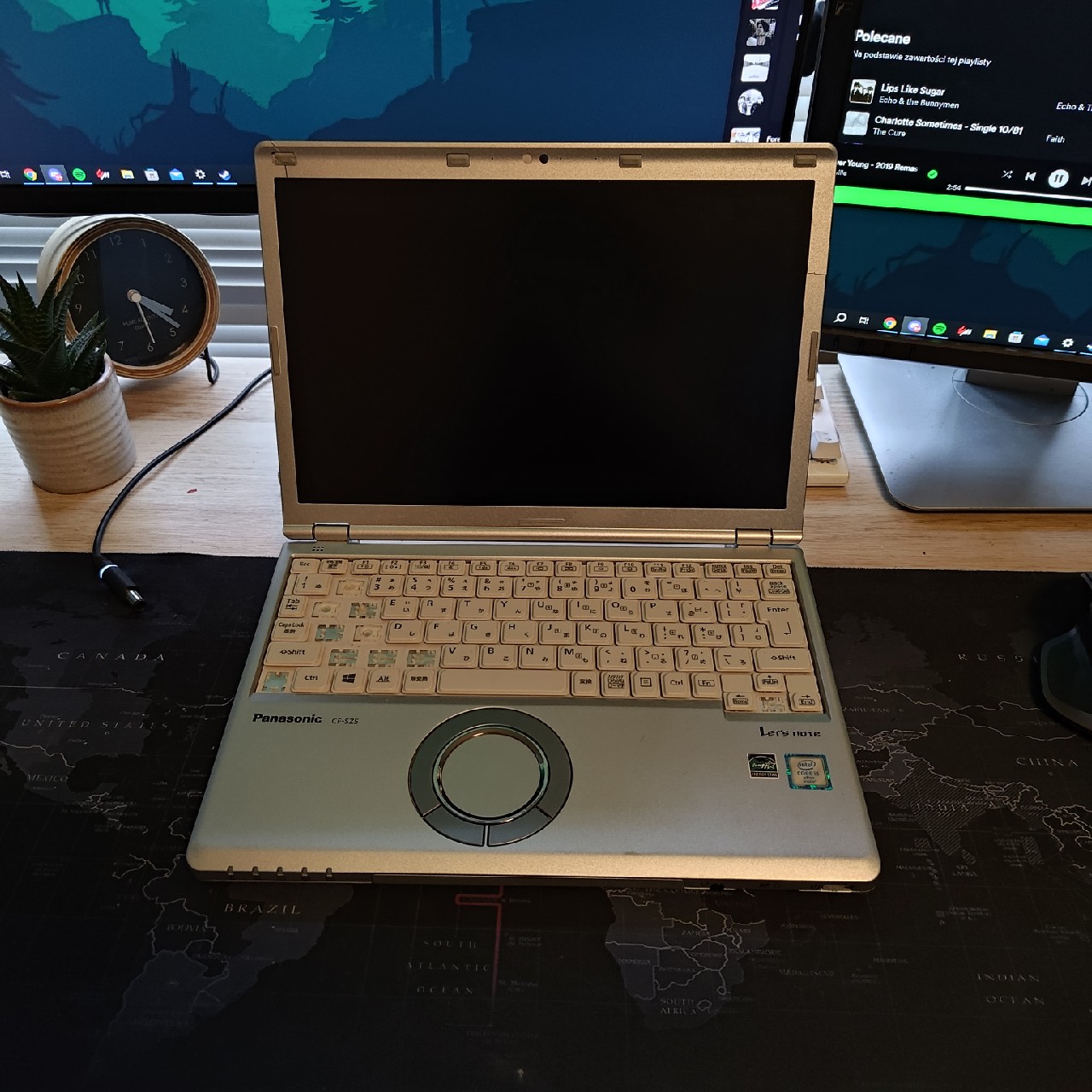Let's note Panasonic CF-SZ5 Core i5-6300U 8GB SSD256GB