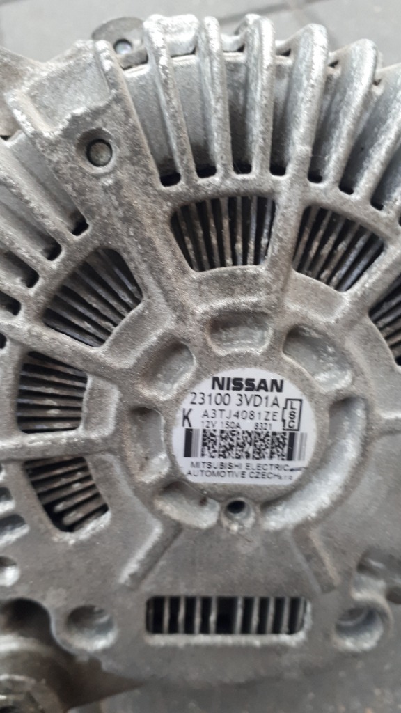 Alternator Nissan Juke 231003VD1A Michale Kup teraz na Allegro Lokalnie