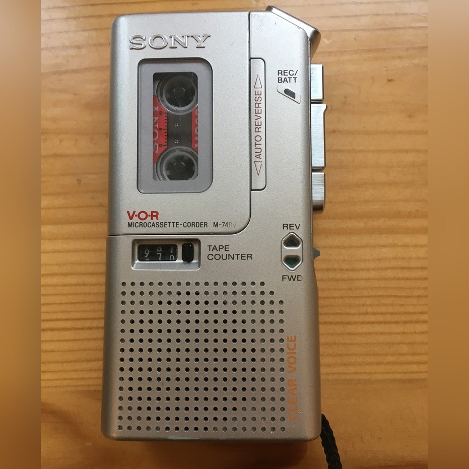 Sony M 740 V dyktafon+ kaseta real foto Warszawa Ogłoszenie na