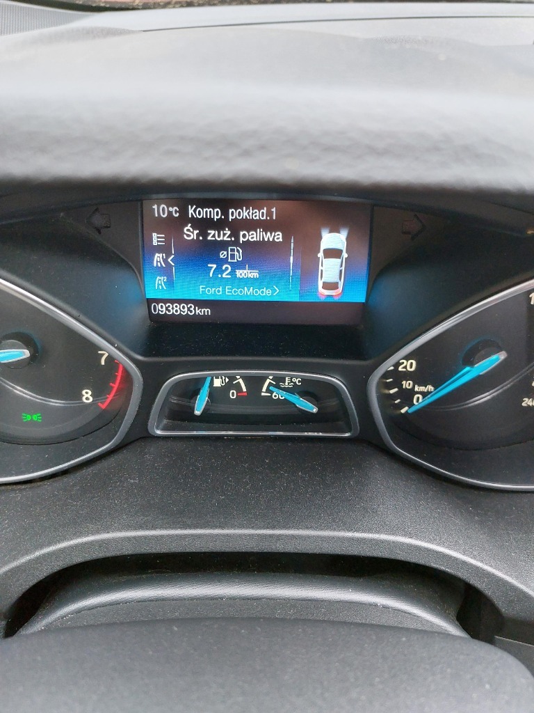 Ford Cmax 2015r.,I właściciel, salon Polska, 1.0 BIELSKOBIAŁA Ogłoszenie na Allegro Lokalnie