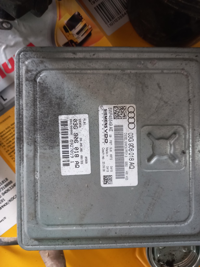 БЛОК КЕРУВАННЯ ДВИГУНА 03G906018AQ AUDI VW TDI 