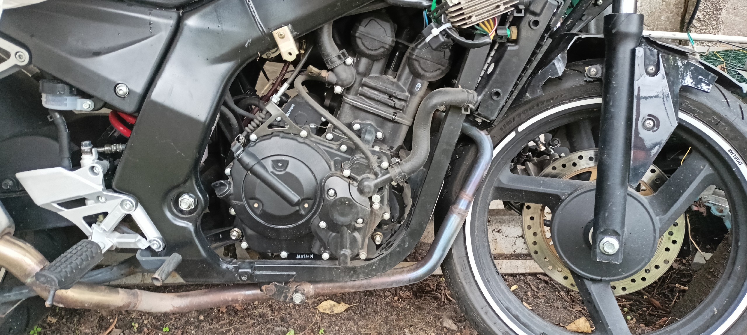ДВИГУН DEALIM VJF ROADWIN 125 R 8104 KM 