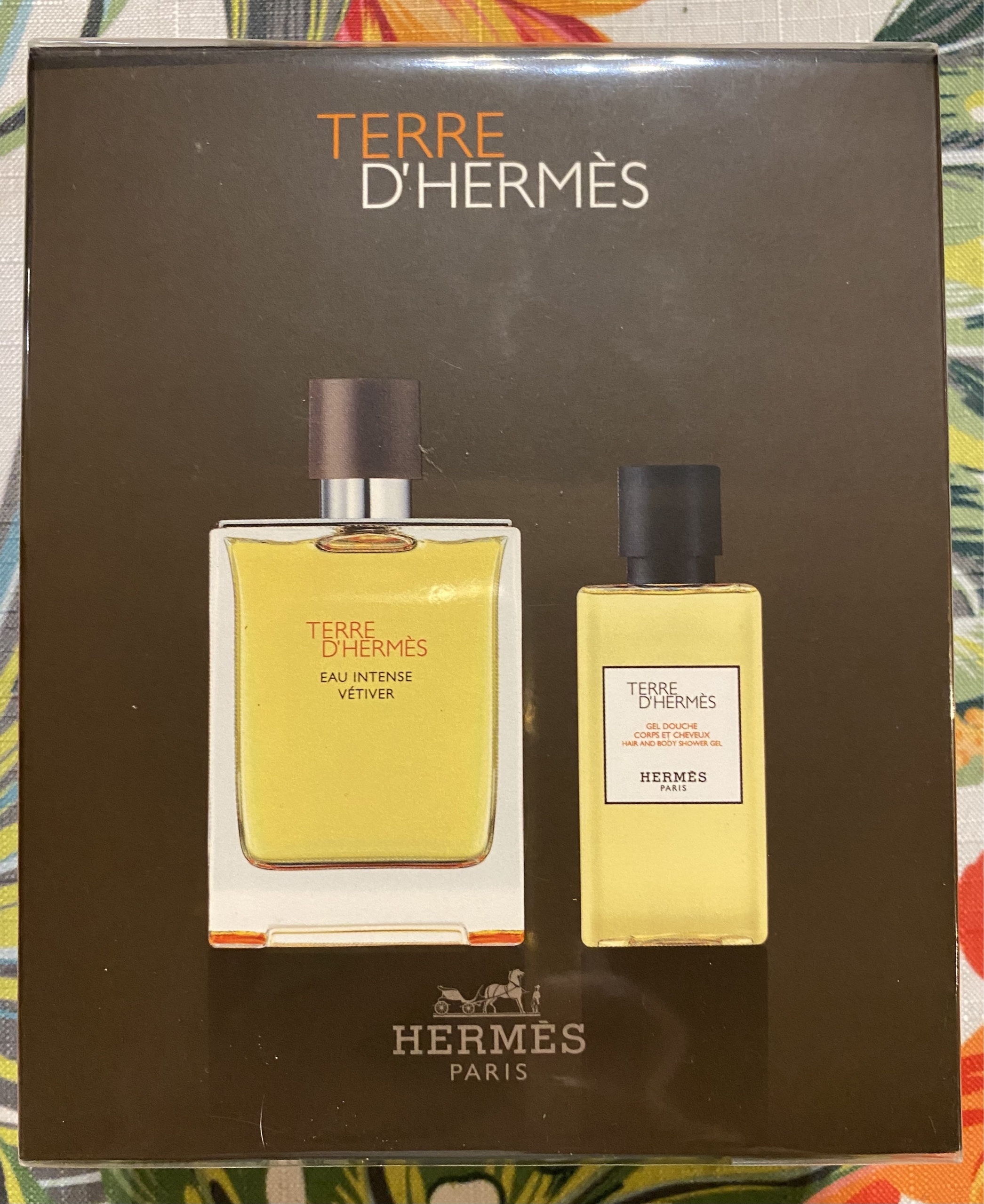 TERRE D’HERMES eau de parfum 100ml+GEL DOUCHE 80 m Nadarzyn Kup