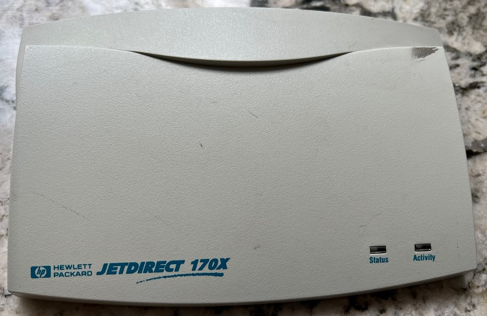 Printserver LPT HP Jetdirect 170x Gdańsk Kup teraz na Allegro