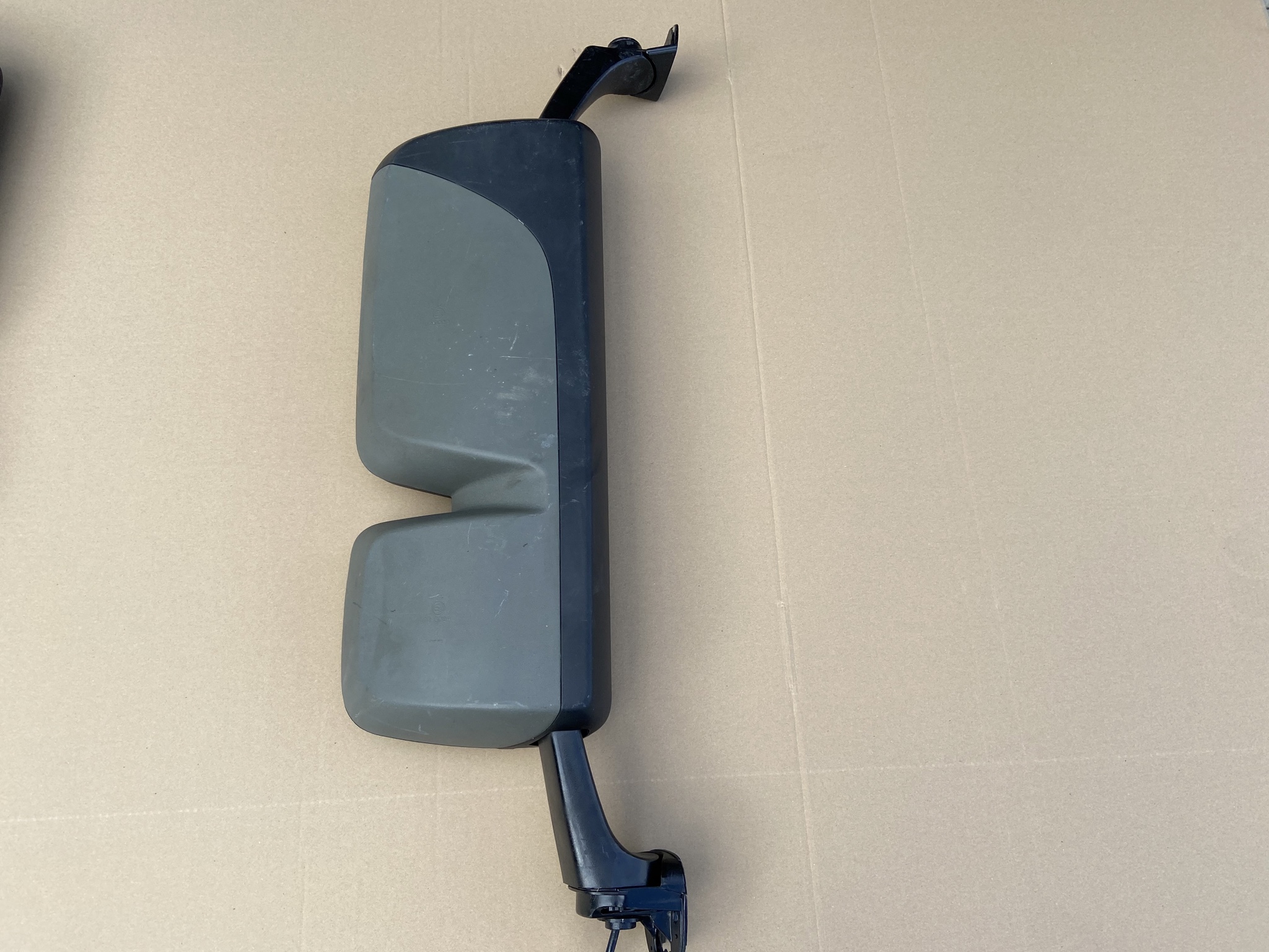 Зеркало, левое MB Actros MP3 с ручной регулировкой и подогревом (серое) ZIGLER, 