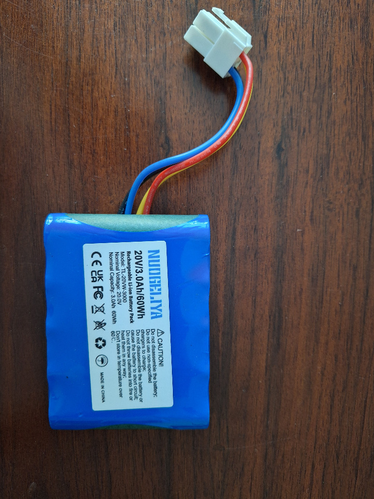 20V Akku Li-Ion für Worx WR090S WR091S WR092S WR093S WR094S WR095S - 2500mAh