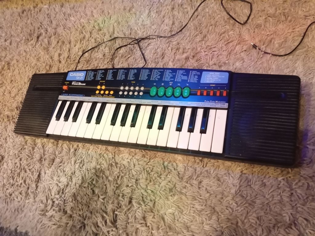 sprzedam keyboard casio sa21 ładny stan Jelenia Góra Kup teraz na