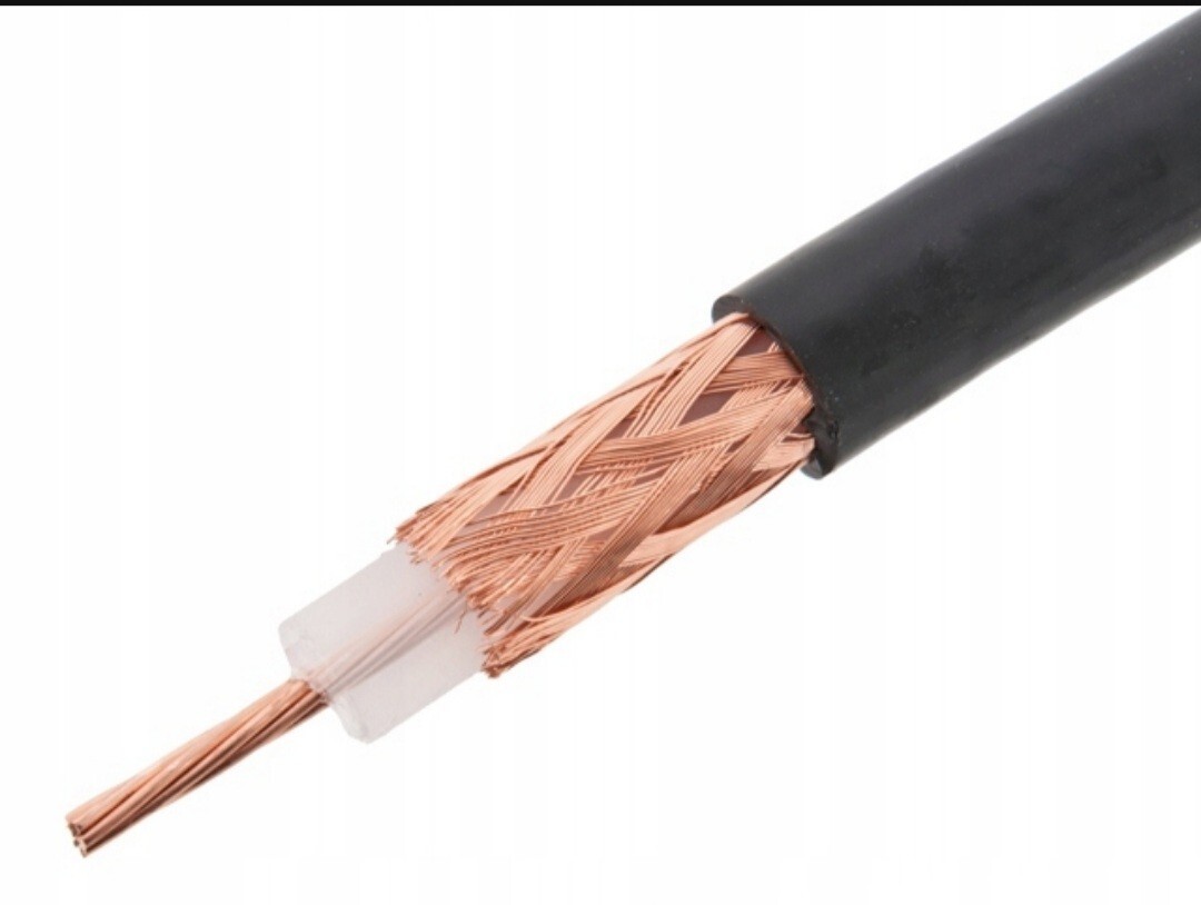 Kabel przewód antenowy koncentryczny CB RG-58U 50m | Rzeszów | Kup ...