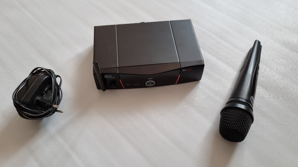 Mikrofon bezprzewodowy AKG HT40 Pro z odbiornikiem | Katowice | Kup ...