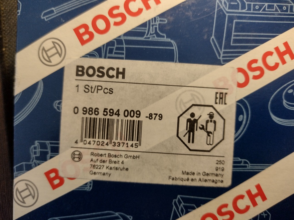 ДАТЧИК ABS BOSCH 0986594009 6N0927807A 