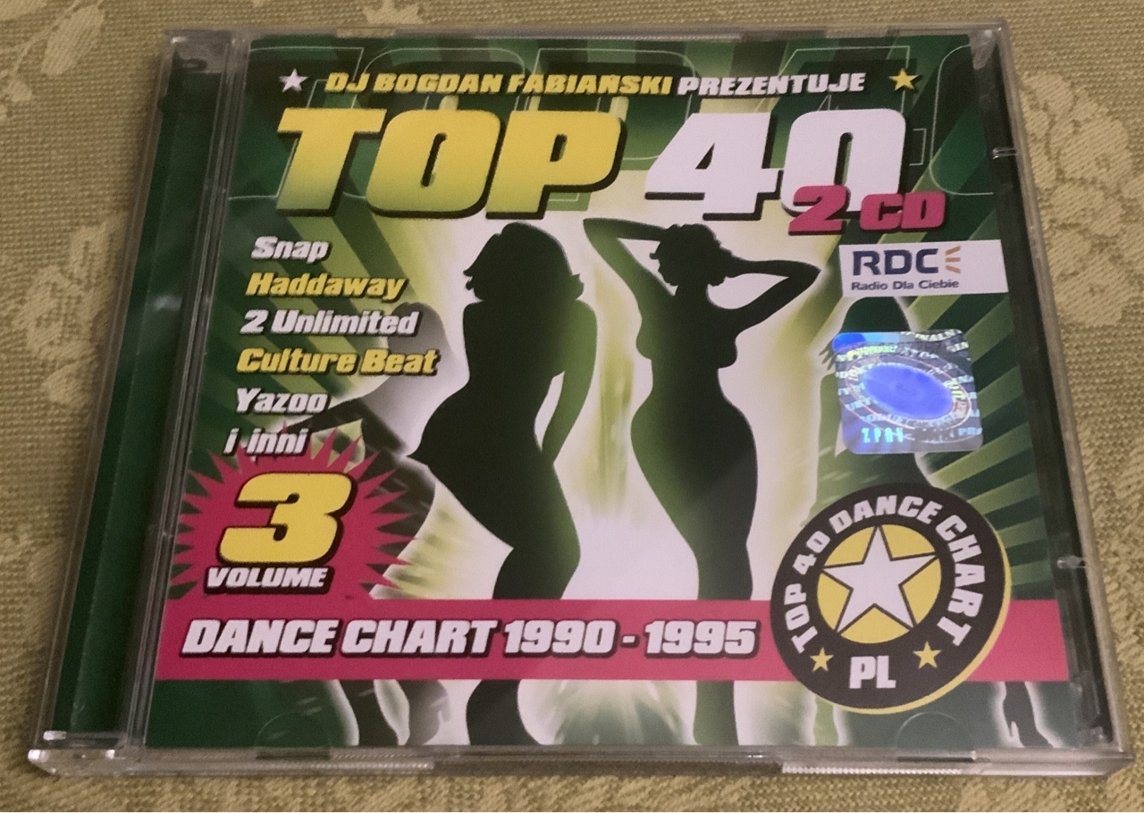 Top 40 Dance Chart 19901995 Vol. 3 CD Olecko Kup teraz na Allegro