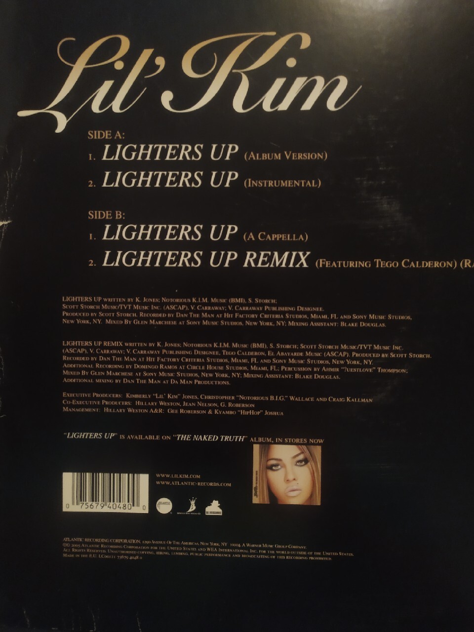 Lil' Kim Lighters Up singiel winyl Cieszków Kup teraz na Allegro