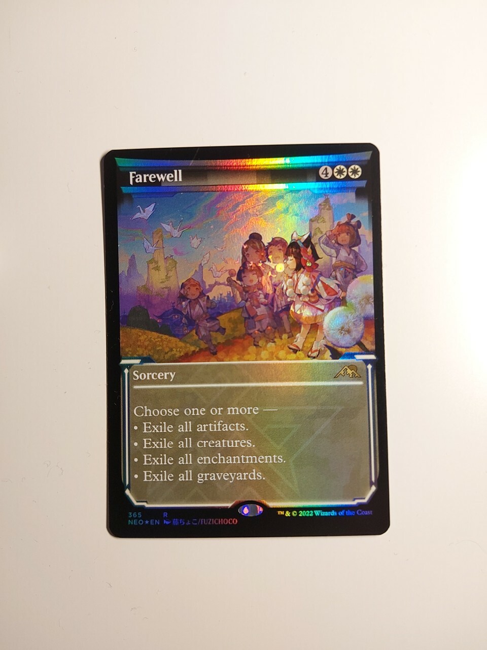 MTG Farewell foil Kamigawa Neon Dynasty Bezrzecze Kup teraz na