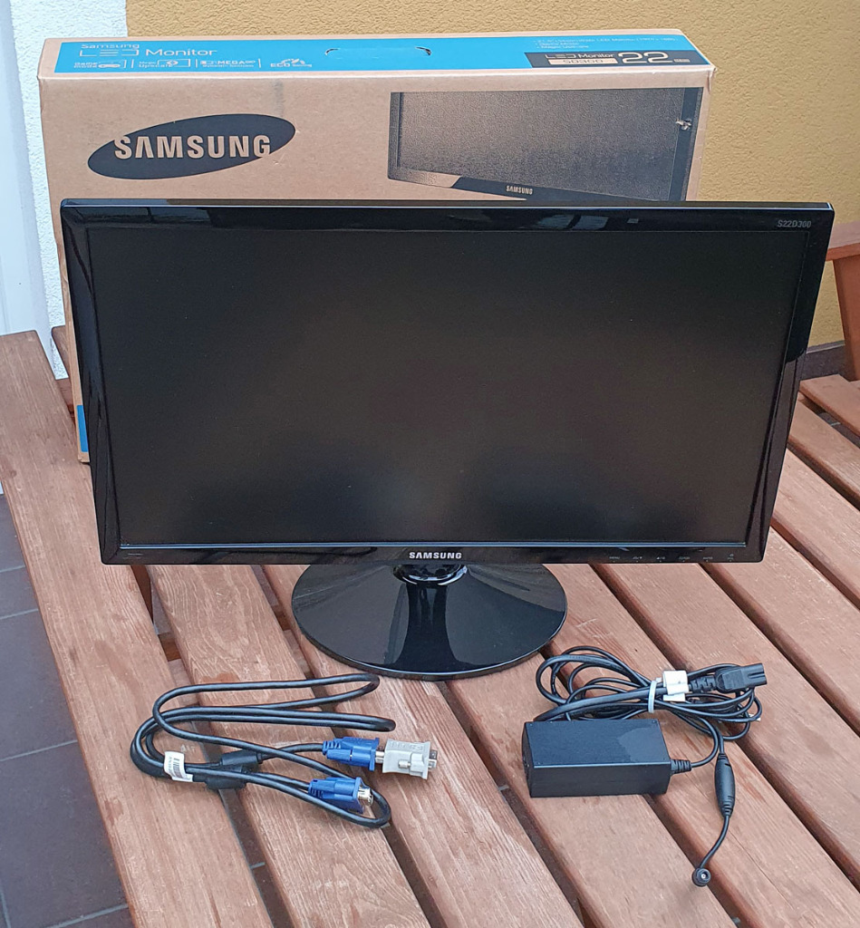 Monitor Samsung LED 22" (LS22D300NY) jak NOWY | Kraków | Kup teraz na ...