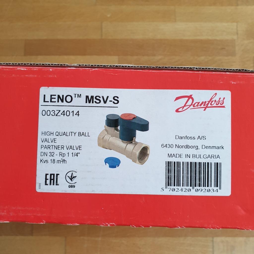 Danfoss LENO MSV-S zawor odcinajacy DN32 003Z4014 | Otmuchow | Kup ...