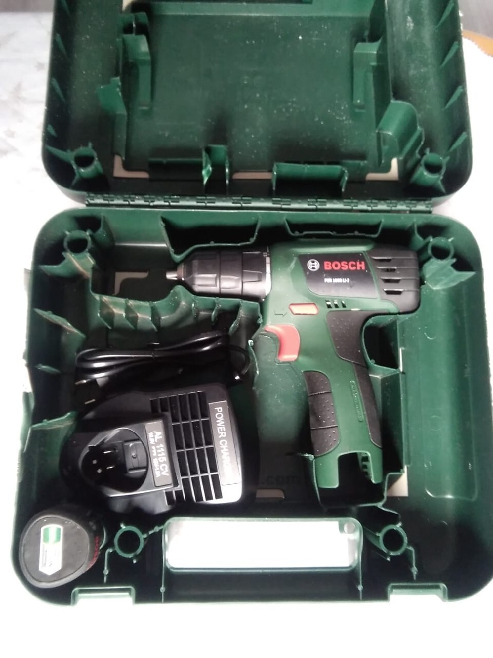 Wkrętarka BOSCH PSR 1080 LI-2 KOMPLET | Biała | Kup teraz na Allegro ...