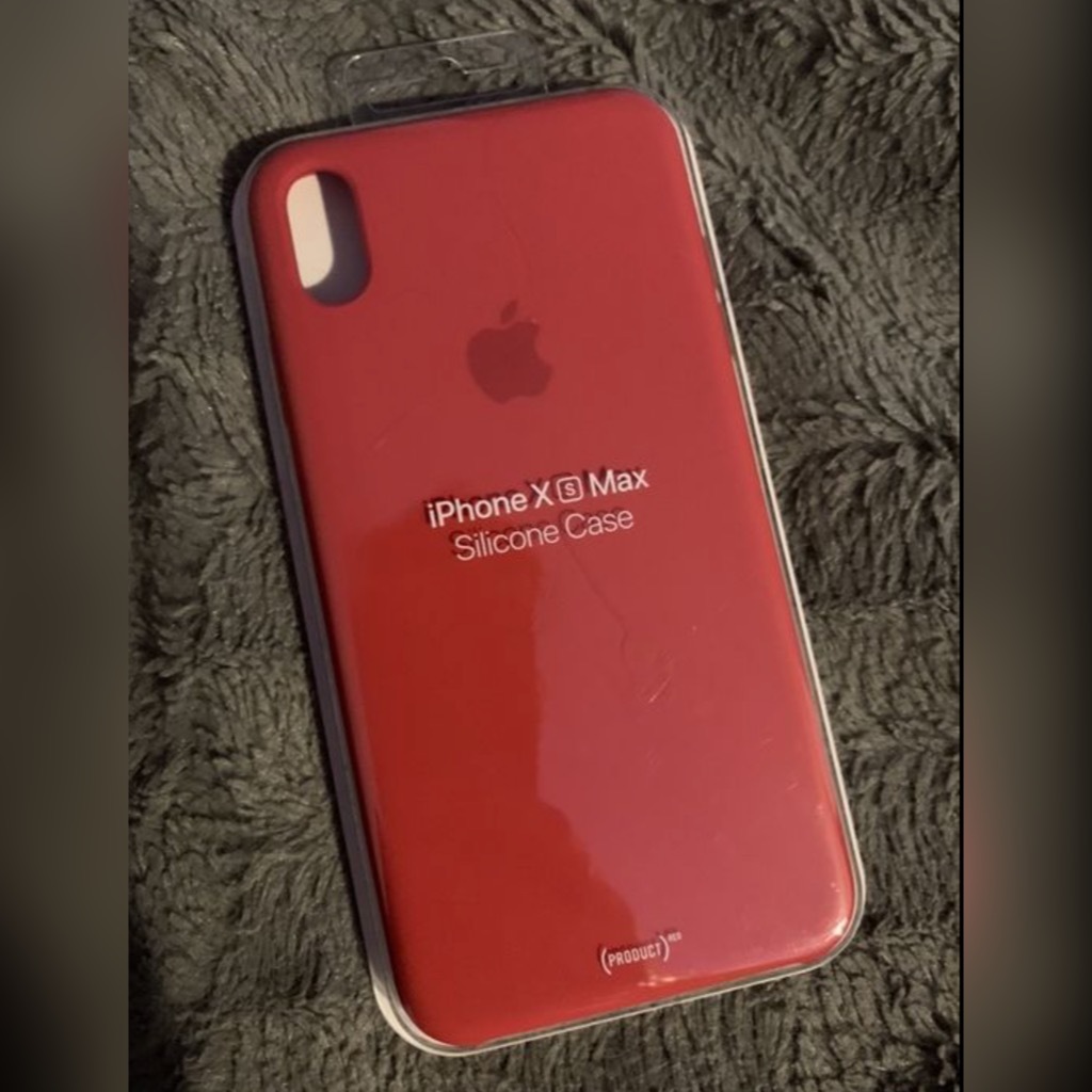 Oryginalny Apple Silicone Case Iphone Xs Max Red Warszawa Kup teraz