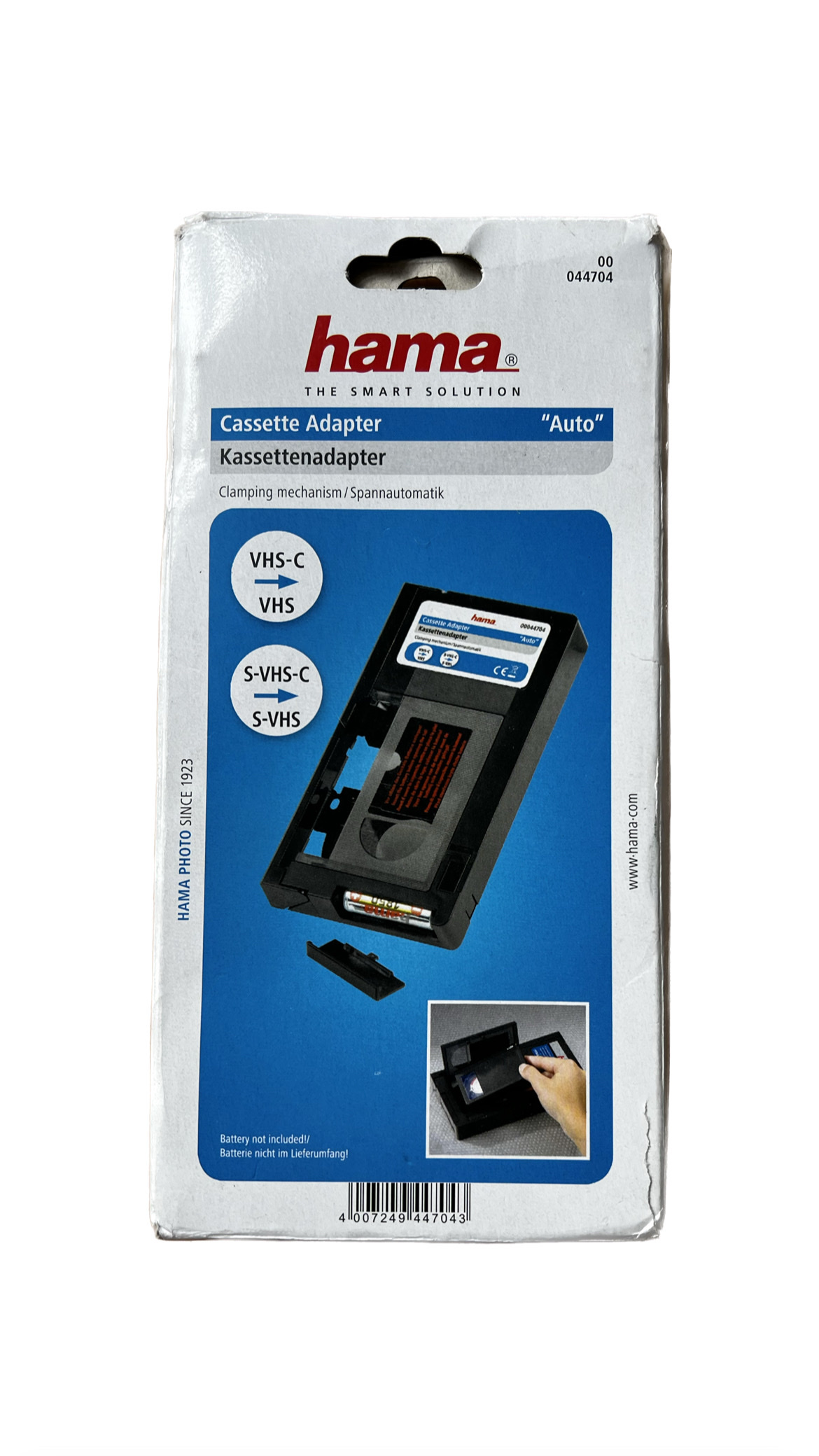 Adapter kaset VHSC / VHS, SVHS Hama 44704 Białystok Kup teraz na