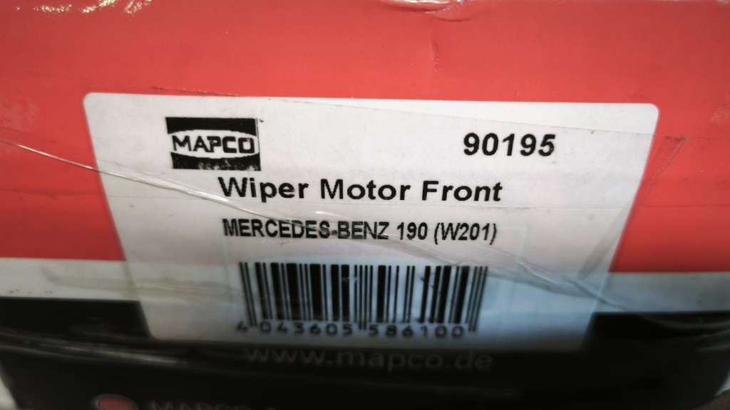 ДВИГУН ДВІРНИКІВ ПЕРІД MAPCO 90195 MERCEDES 190 W201 НОВИЙ 
