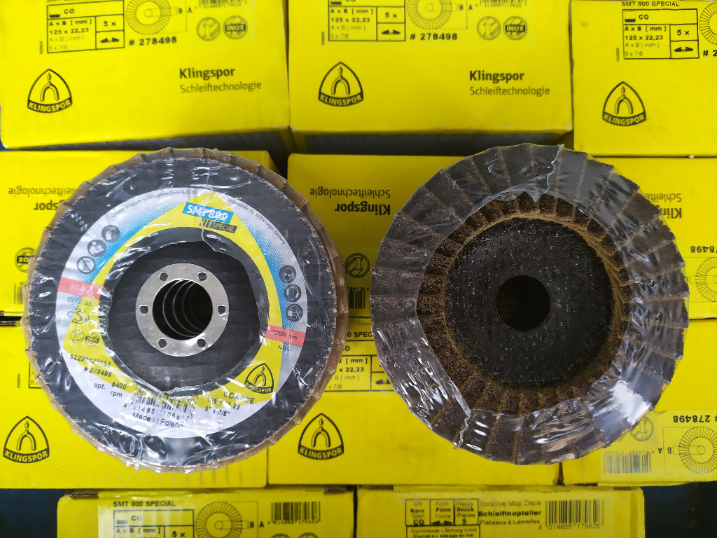 Klingspor SMT 628 Schleifmopteller 180mm, Korn 40 - Produktbild-Vorschau 13
