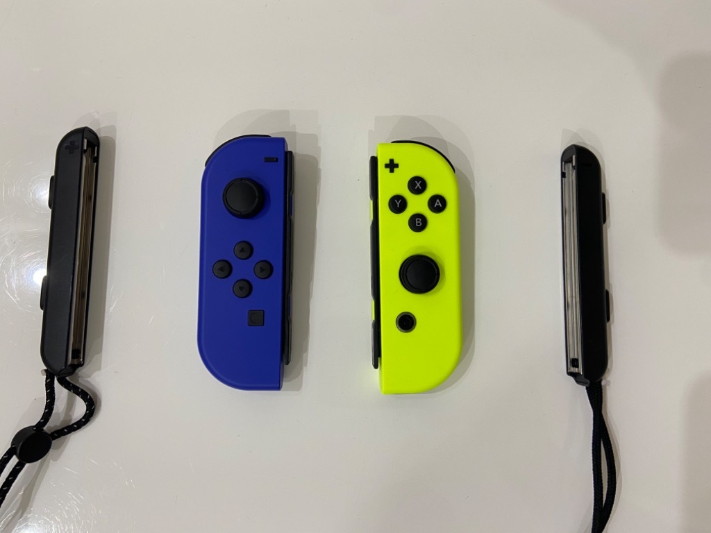 Oryginalne Nintendo Switch JoyCon Blue/Yellow Wrocław Kup teraz na