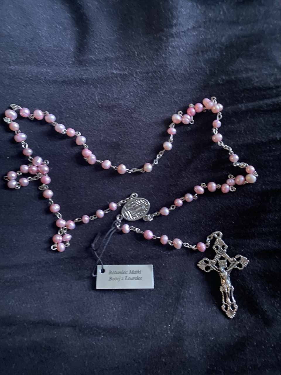 Różaniec perłowy z Lourdes | Zduńska Wola | Ogłoszenie na Allegro Lokalnie