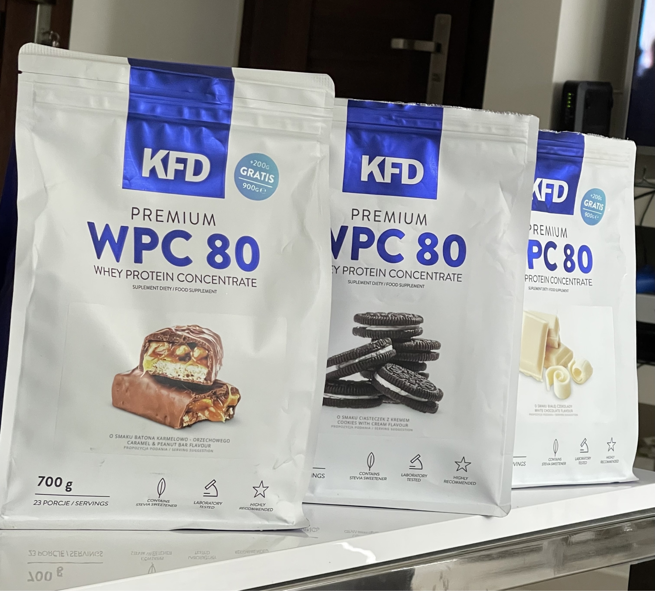 KFD bialko premium WPC 80 700g Baton Karmel Orzech | Piła | Kup teraz ...