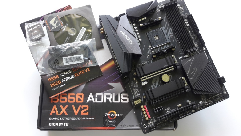 Płyta główna GIGABYTE B550 AORUS ELITE AX V2 | Oświęcim | Kup teraz na ...