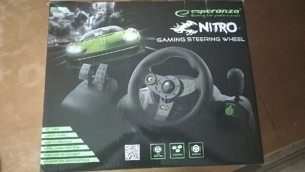 Kierownica Esperanza Nitro Gaming Steering Wheel Stróża Kup teraz