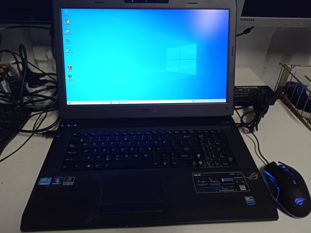 Gamingowy laptop Asus ROG G73S Ruda Śląska Licytacja na Allegro