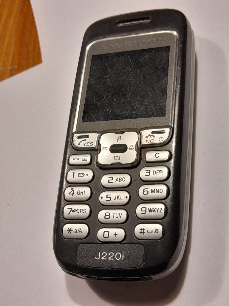 Stary SONY ERICSON J220i - wszystko na FOTO, fajny | Rydułtowy ...