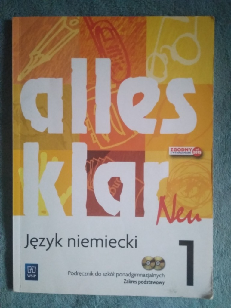 Alles klar 1 podręcznik WSiP zakres podstawowy | Gostyń | Kup teraz na