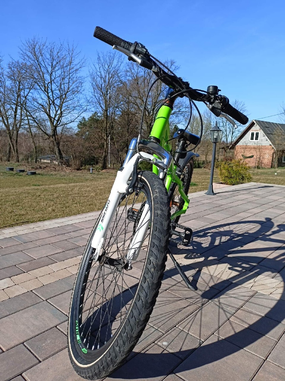 Rower Kross zielony "Kross Spade junior" Sarny Ogłoszenie na