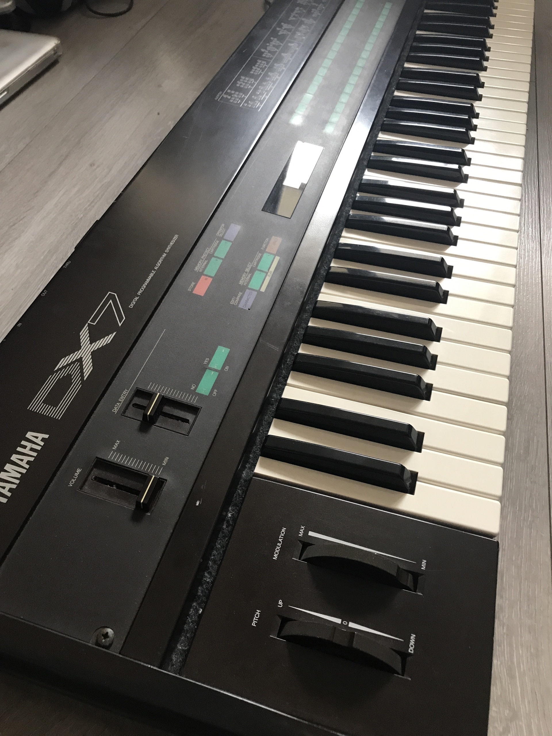 Yamaha DX7 keyboard Vintage Classic Katowice Kup teraz na Allegro Lokalnie