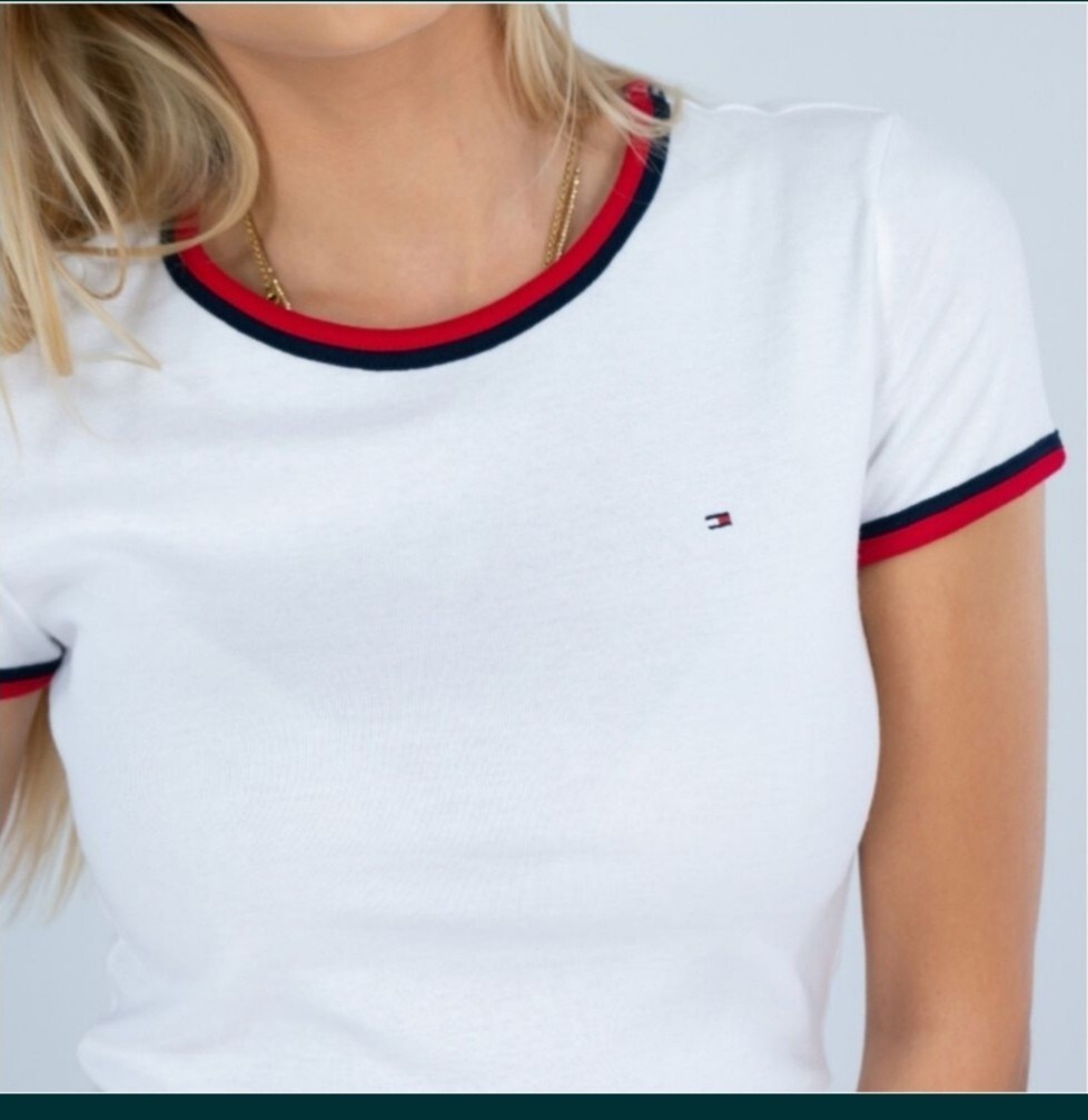 Tommy Hilfiger T-shirt biały damski | Rzeszów | Kup teraz na Allegro  Lokalnie