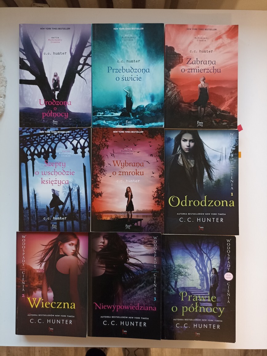 C. C. Hunter Wodospady cienia Urodzona o północy Trzcianka Kup