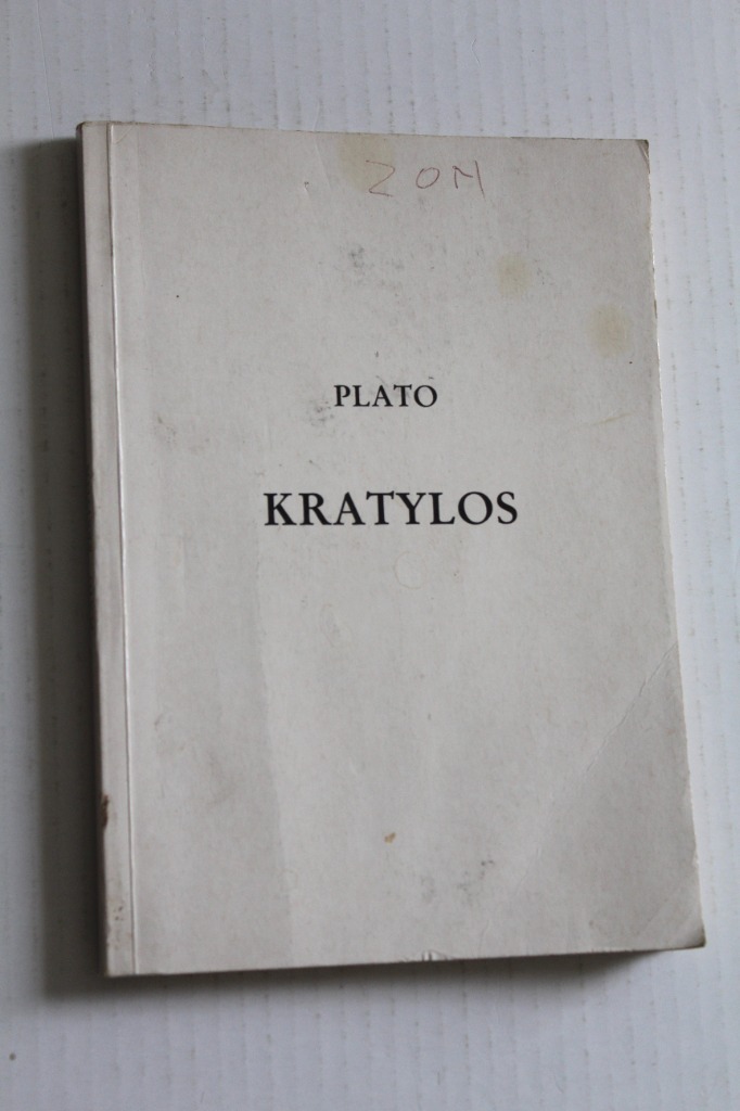 Plato Kratylos WROCŁAW Kup teraz na Allegro Lokalnie