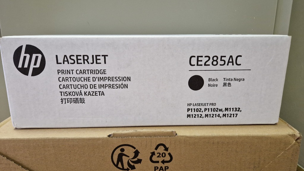 Oryginalny toner HP LaserJet CE285AC 85A | Wrocław | Kup teraz na ...