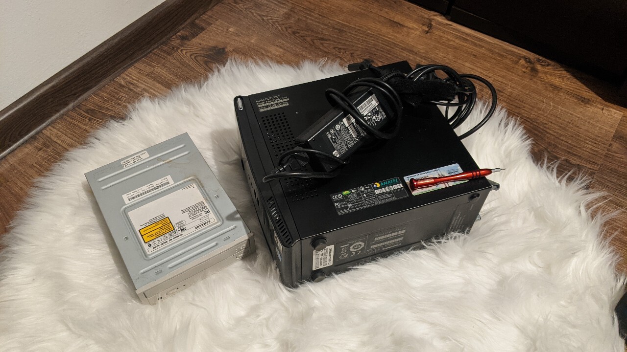 HP compaq mini komputer retro gry Atom 2x1 6GHz | Bychawa | Kup teraz ...