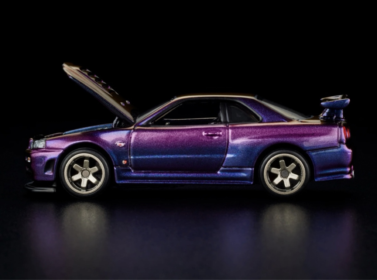 ミニカー Hot Wheels RLC Nissan Skyline GT-R (R34) Hot Wheels Collectors RLC Exclusive Nissan Skyline GTR R34