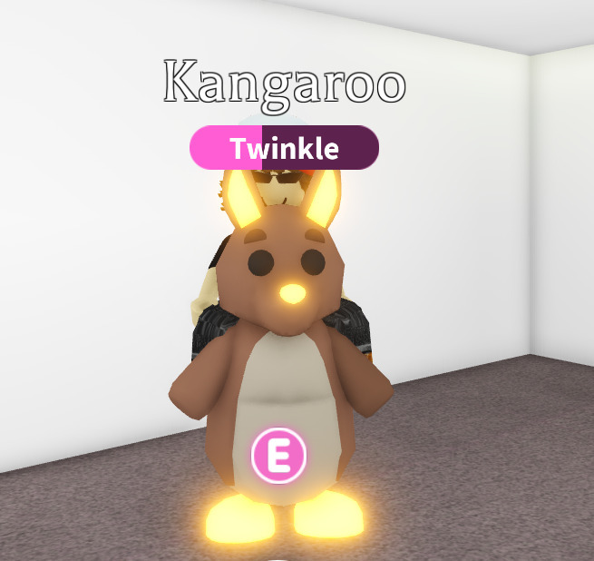 Neon Kangaroo FR Adopt Me Warszawa Kup teraz na Allegro Lokalnie
