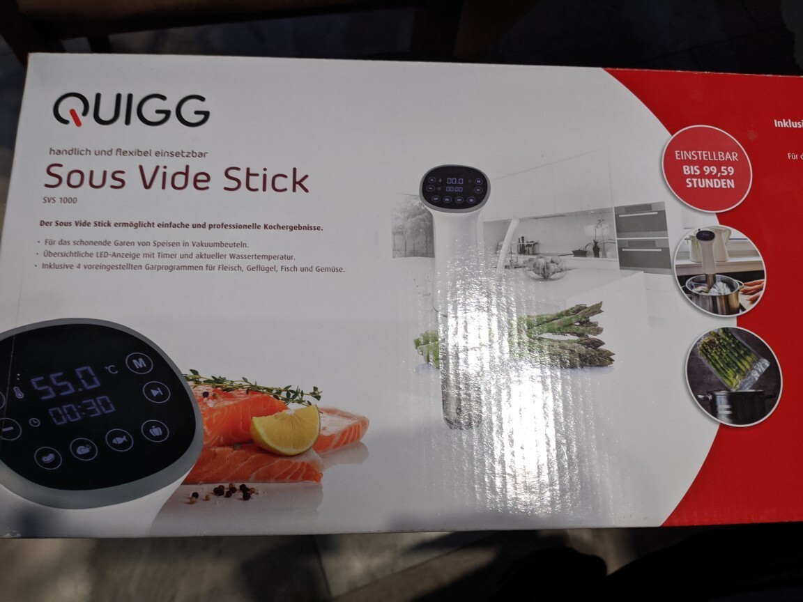 Quigg Sous Vide Stick SVS1000 do gotow. | | Kup teraz na Allegro Lokalnie