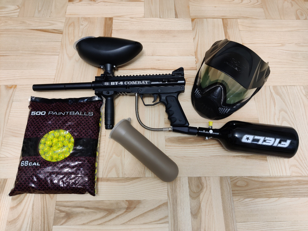 Zestaw Paintball Empire BT4 Combat Maska Butla LUBLIN Kup teraz na