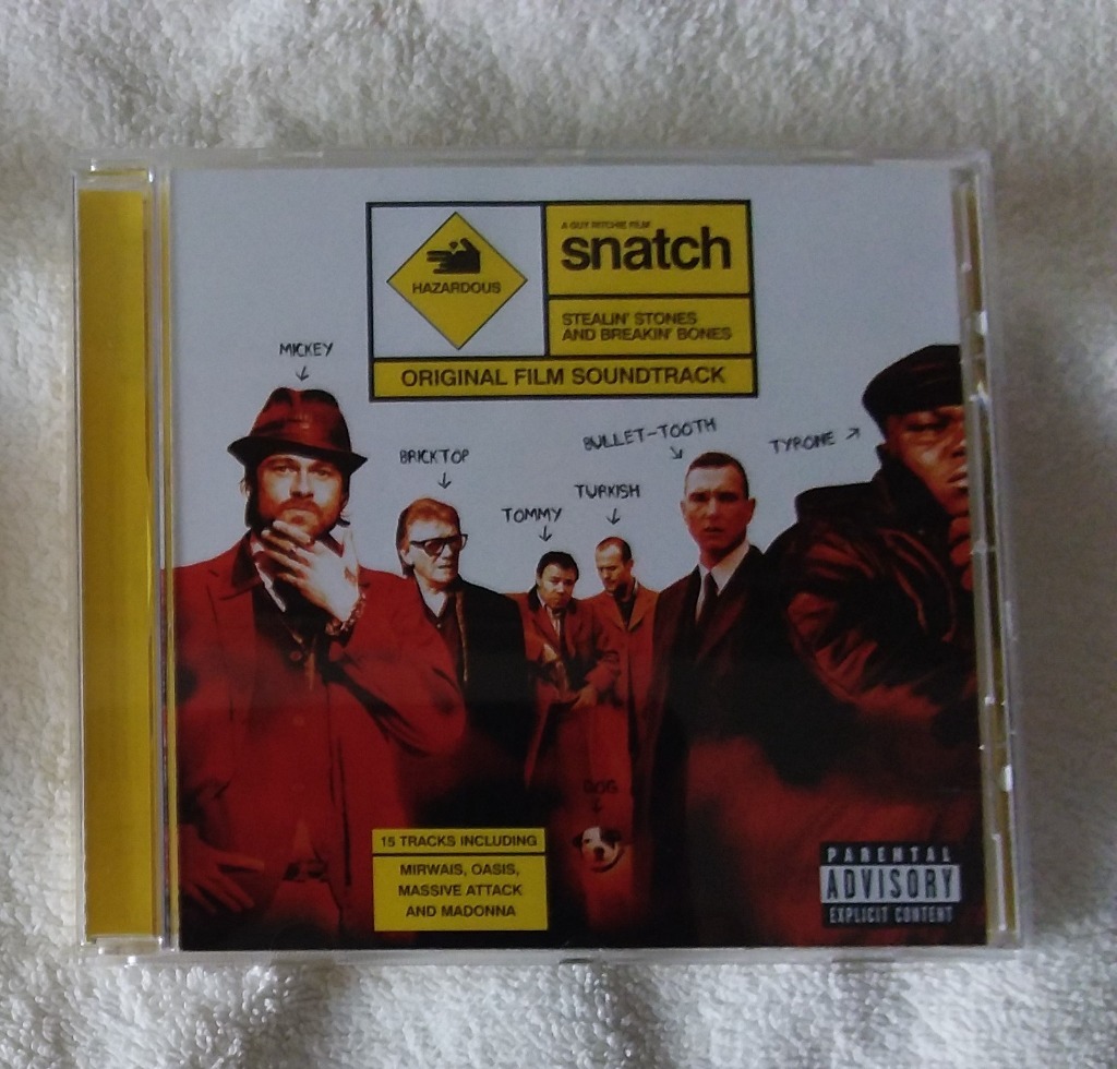 CD OST Snatch Original Film Soundtrack (jak nowa) Warszawa Kup