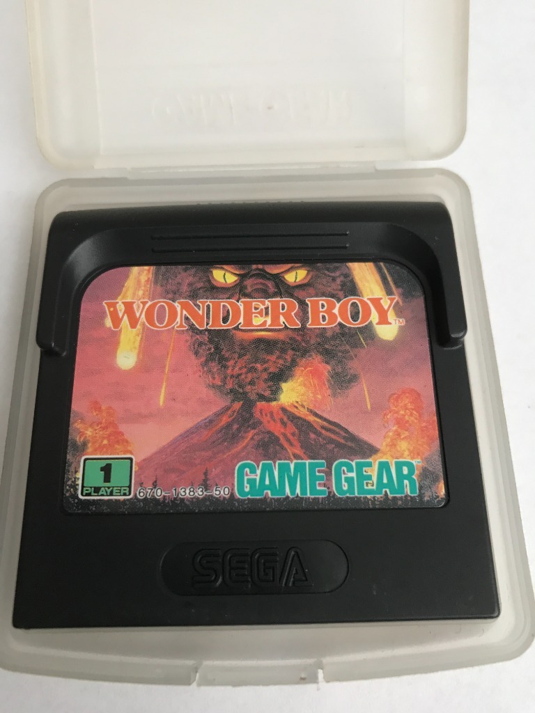GRA SEGA GAME GEAR WONDER BOY DRAWSKO POM Licytacja na Allegro Lokalnie
