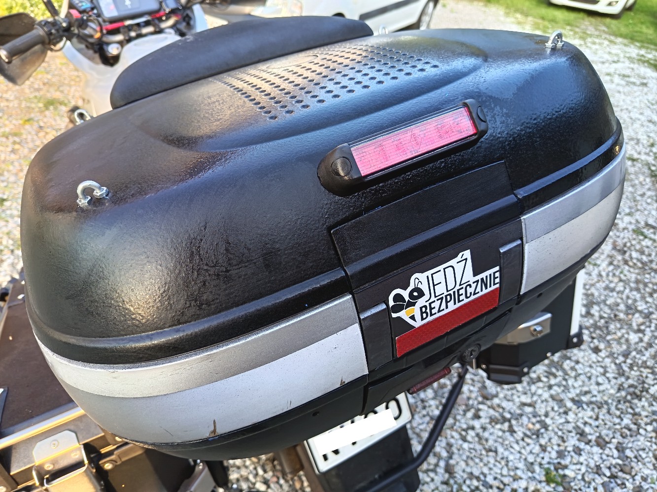 КОФР МОТОЦИКЛЕТНИЙ ЦЕНТРАЛЬНИЙ GIVI 55L Z ПЛИТА МОНТАЖНА MONOKEY 
