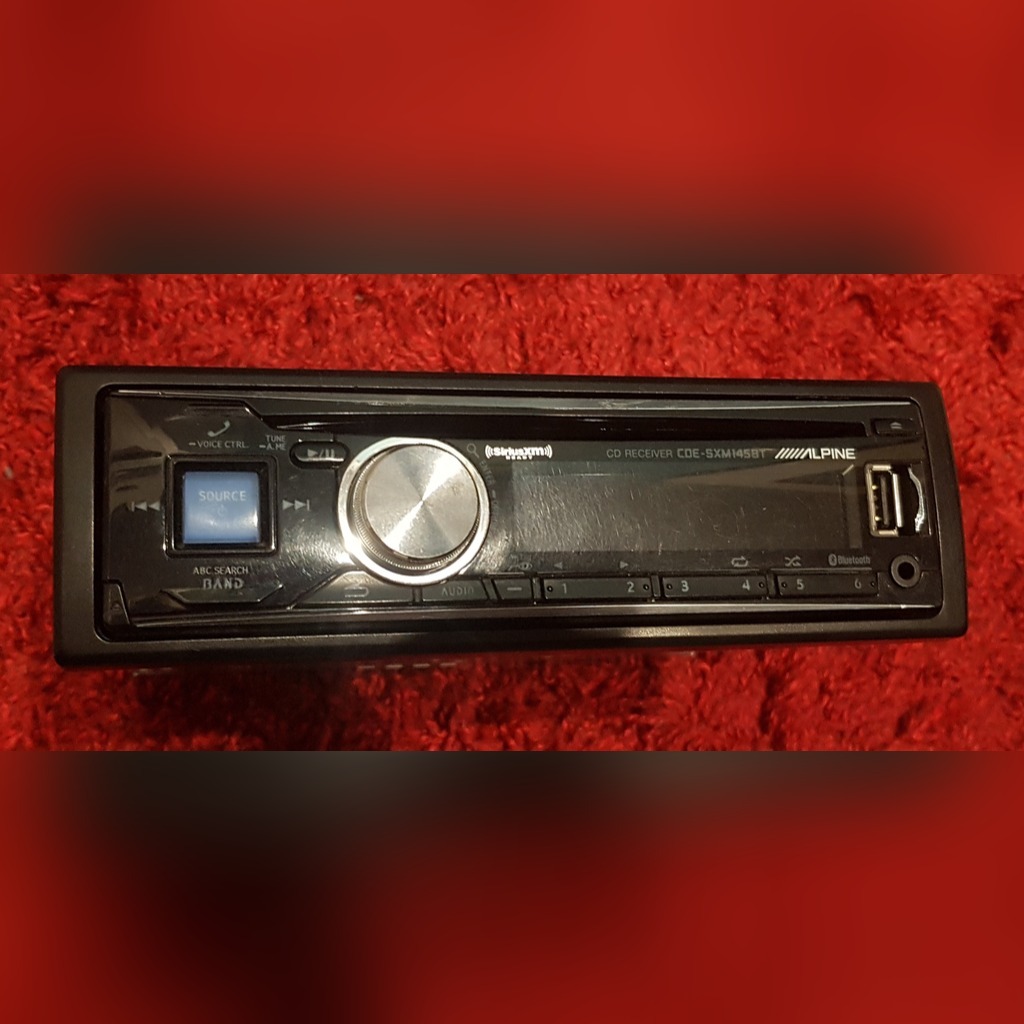 Alpine CDESXM145BT FM/CD/AUX/USB/bluetooth GPS Mońki Kup teraz na