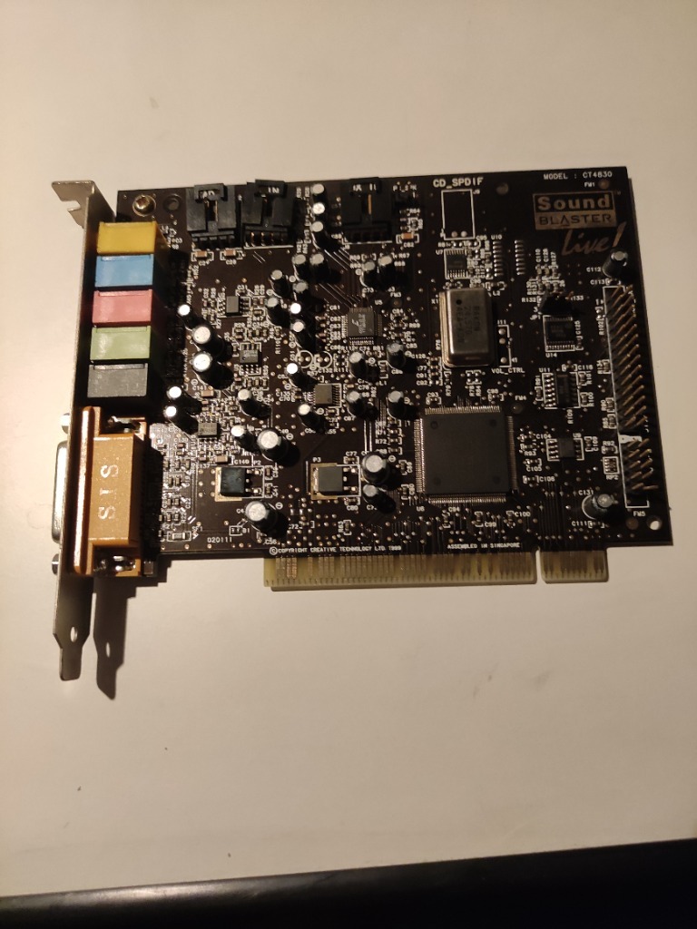 Sound Blaster Live! CT4830 | Warszawa | Kup teraz na Allegro Lokalnie